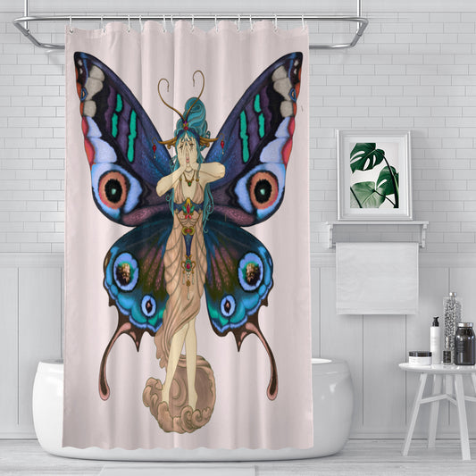 Art Nouveau Fairy Shower Curtain