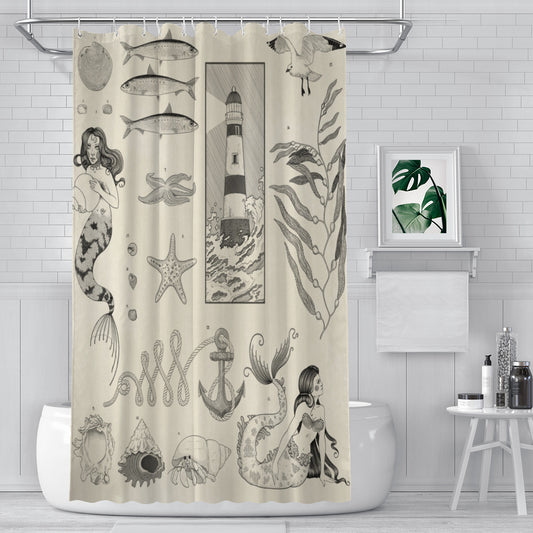 Nautical Shower Curtain